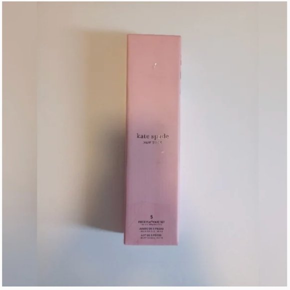 Kate Spade Abington Square Stainless Steel Flatware Cutlery set nwt - Picture 2 of 3